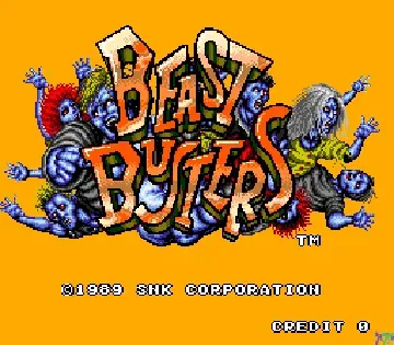 Beast Busters (World ?)-MAME 2003